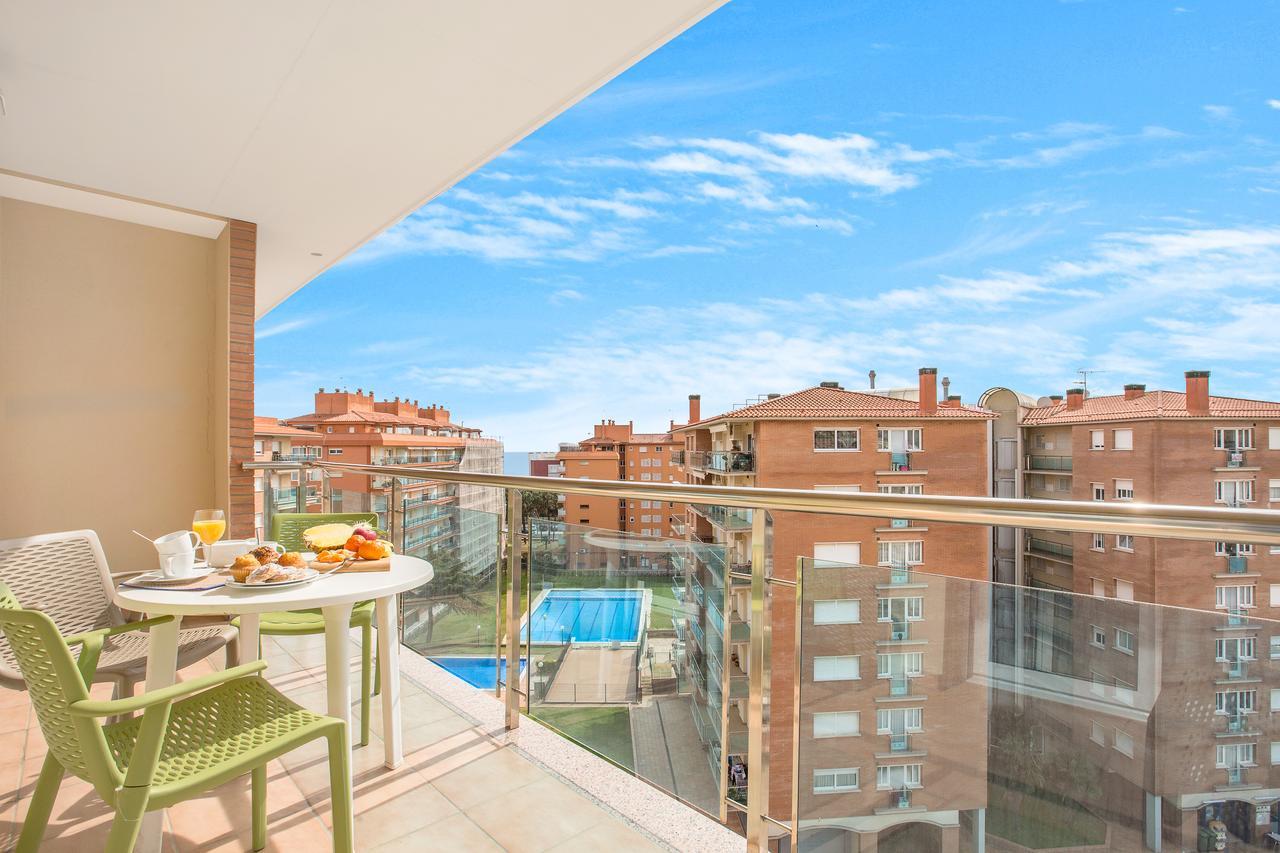 Europa Square Apartment Santa Susanna Eksteriør billede